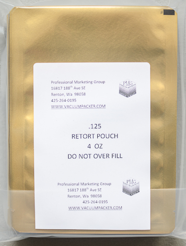125 retort 4oz food saver - 4oz,